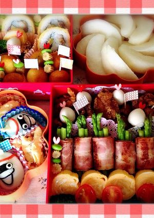 運動会キャラ弁 妖怪ウォッチ ウィスパー-レシピのメイン写真