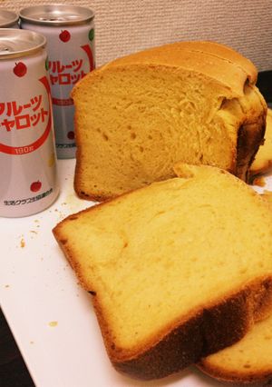 人参ジュースのパン＊HB-レシピのメイン写真