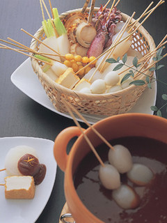 フォンデュみたい♪味噌田楽風おでん-レシピのメイン写真