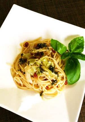 時短ランチ♪キャベツとアンチョビのパスタ-レシピのメイン写真