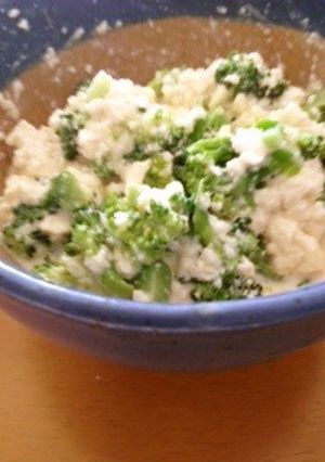 クリームチーズ香るブロッコリーの豆腐和え-レシピのメイン写真