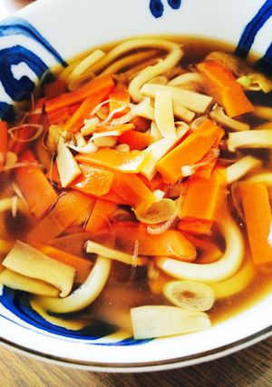お昼にちょうどいい♪あんかけ煮込みうどん-レシピのメイン写真