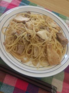 ツナとエリンギのパスタ-レシピのメイン写真