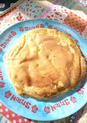 かぼちゃホットケーキ-レシピのメイン写真