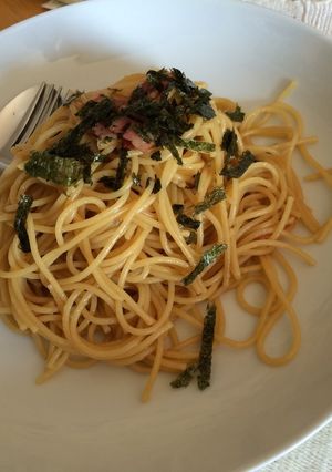 青じそスパゲティ-レシピのメイン写真