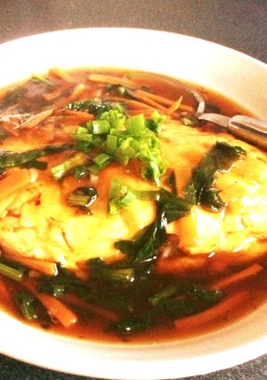簡単！うま〜納豆あんかけ和風オムライス♪-レシピのメイン写真
