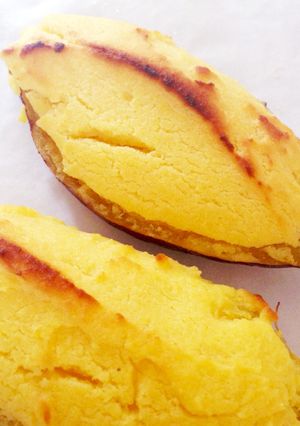 皮を器に♪なめらかスイートポテト-レシピのメイン写真