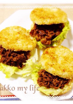 ライスバーガー-レシピのメイン写真