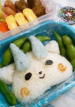 キャラ弁　妖怪ウォッチ★コマさん-レシピのメイン写真