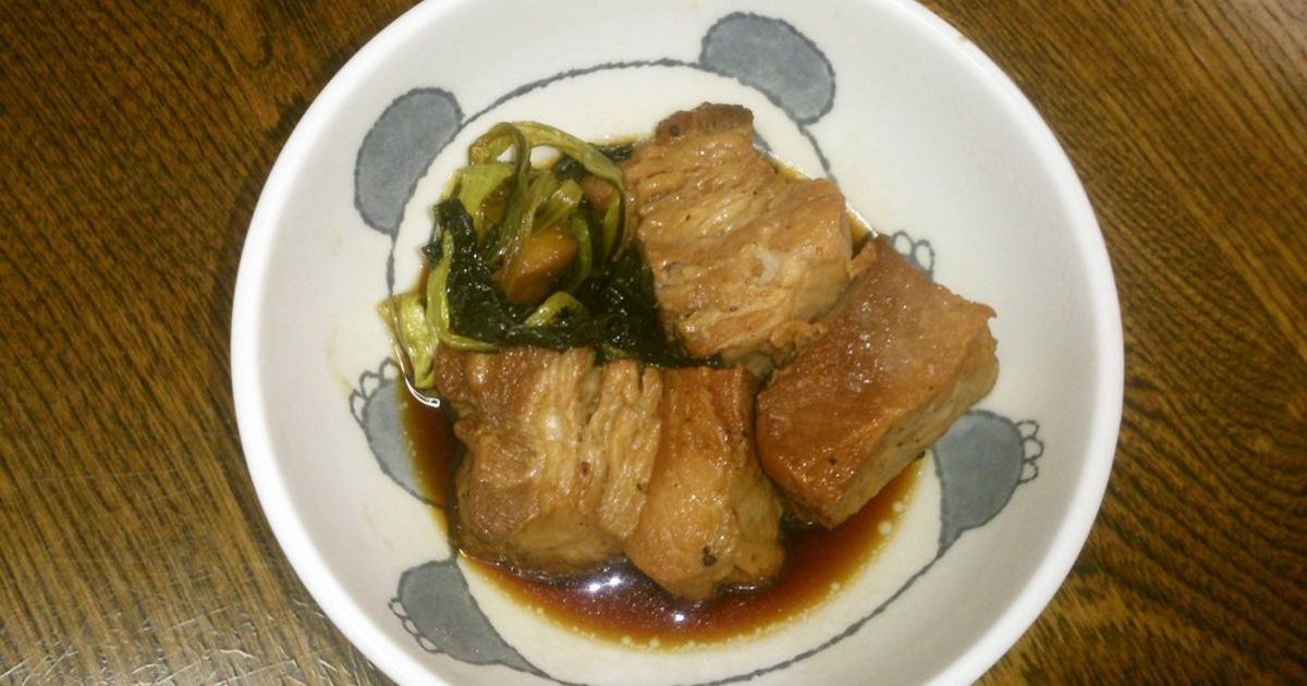 紹興酒＆八角が香る！豚の角煮 by とどぞう 【クックパッド】 簡単