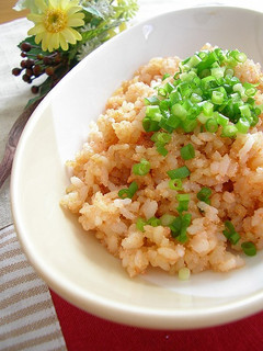 大葉にんにく醤油で♪タラコチャーハン-レシピのメイン写真