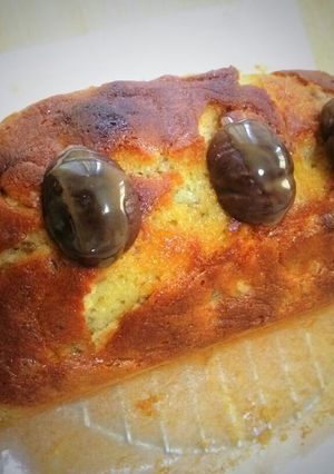 栗とキャラメルのパウンドケーキ-レシピのメイン写真