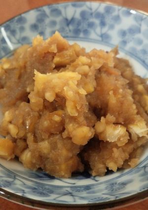 ご飯が進む☆栗味噌-レシピのメイン写真