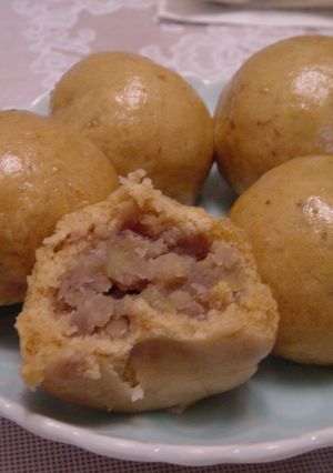 懐かしい味　味噌まんじゅう-レシピのメイン写真