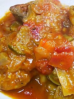 ◇★豚ブロック*トマト煮込み★◇-レシピのメイン写真