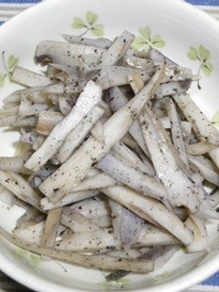 蓮根のきんぴら風ゴマ塩炒め-レシピのメイン写真