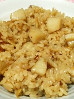 ほたての炊き込みご飯-レシピのメイン写真