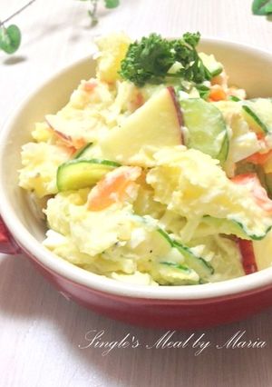 リンゴが美味しい♡ポテトサラダ-レシピのメイン写真