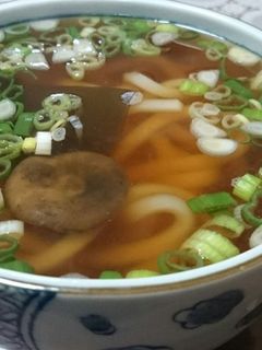 ハツタケ(初茸)うどん-レシピのメイン写真
