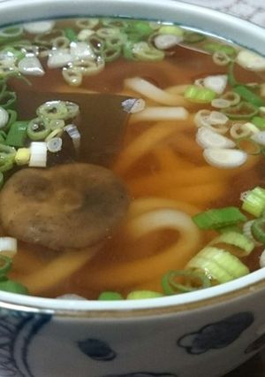 ハツタケ(初茸)うどん-レシピのメイン写真