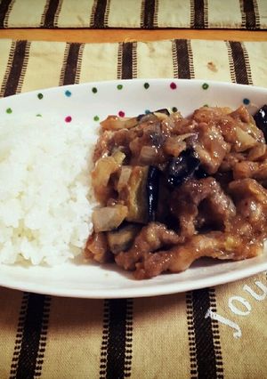 豚肉と茄子のバター醤油風*゚-レシピのメイン写真