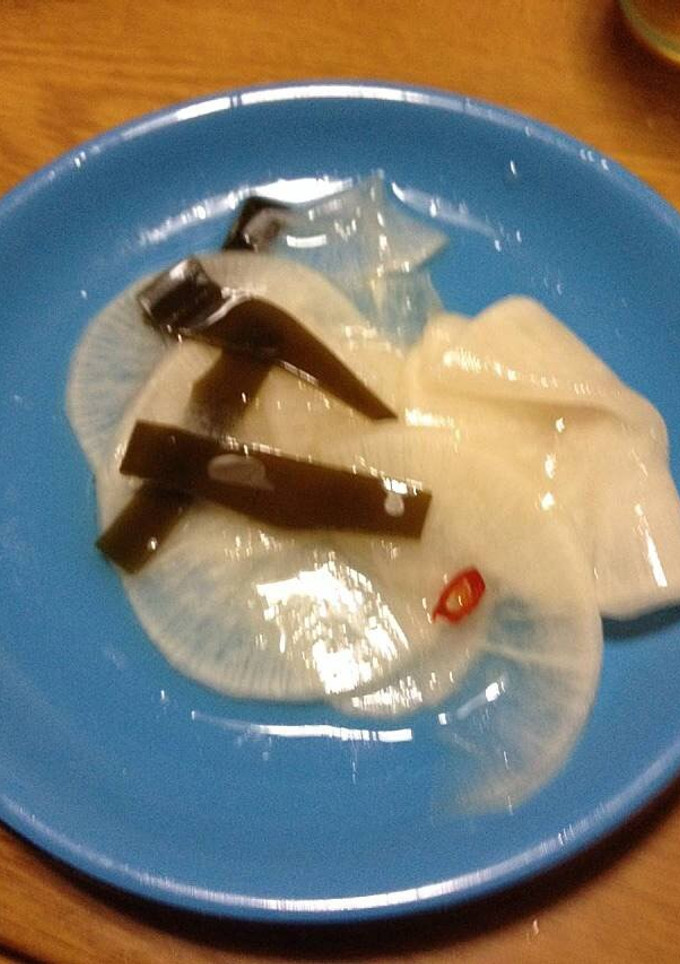 超簡単！大根の漬物-レシピのメイン写真