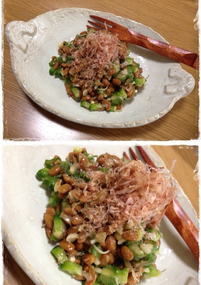 夏野菜の納豆和え-レシピのメイン写真