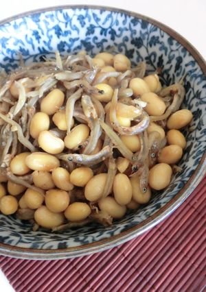 小女子と大豆の煮物-レシピのメイン写真