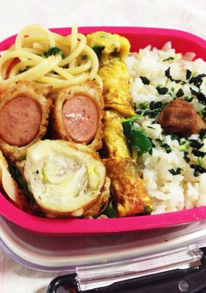 毎日弁当(⌒▽⌒)-レシピのメイン写真