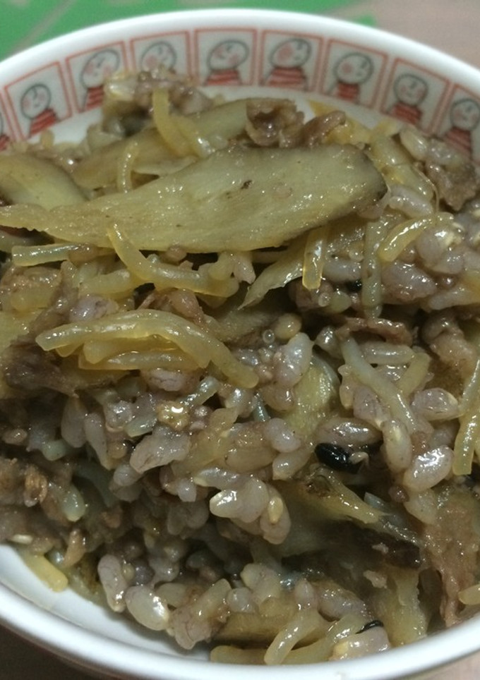 早炊き２０分で本格「牛めし」-レシピのメイン写真