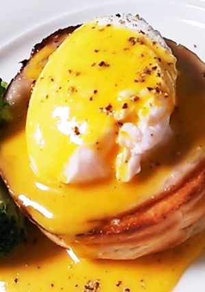 まるでカフェなエッグベネディクト♡-レシピのメイン写真