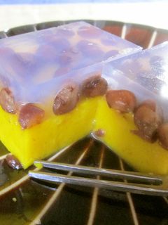 かぼちゃと小豆の洋風羊羹-レシピのメイン写真