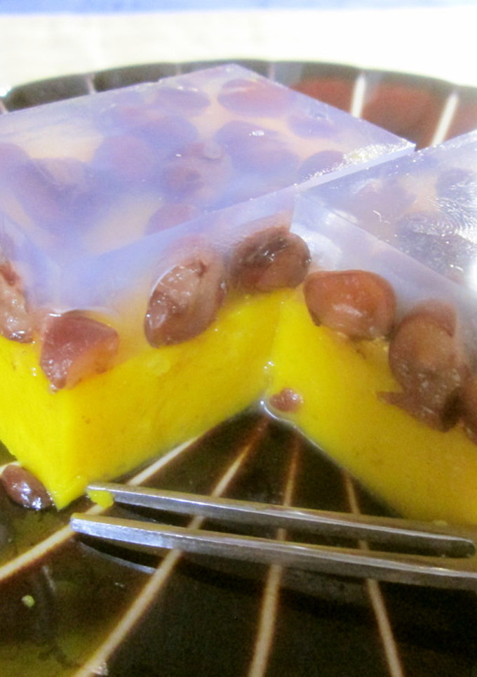 かぼちゃと小豆の洋風羊羹-レシピのメイン写真