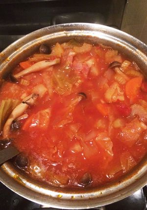 野菜たっぷり！簡単ミネストローネ-レシピのメイン写真