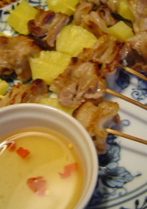 タイの屋台風♪豚バラの串焼き-レシピのメイン写真