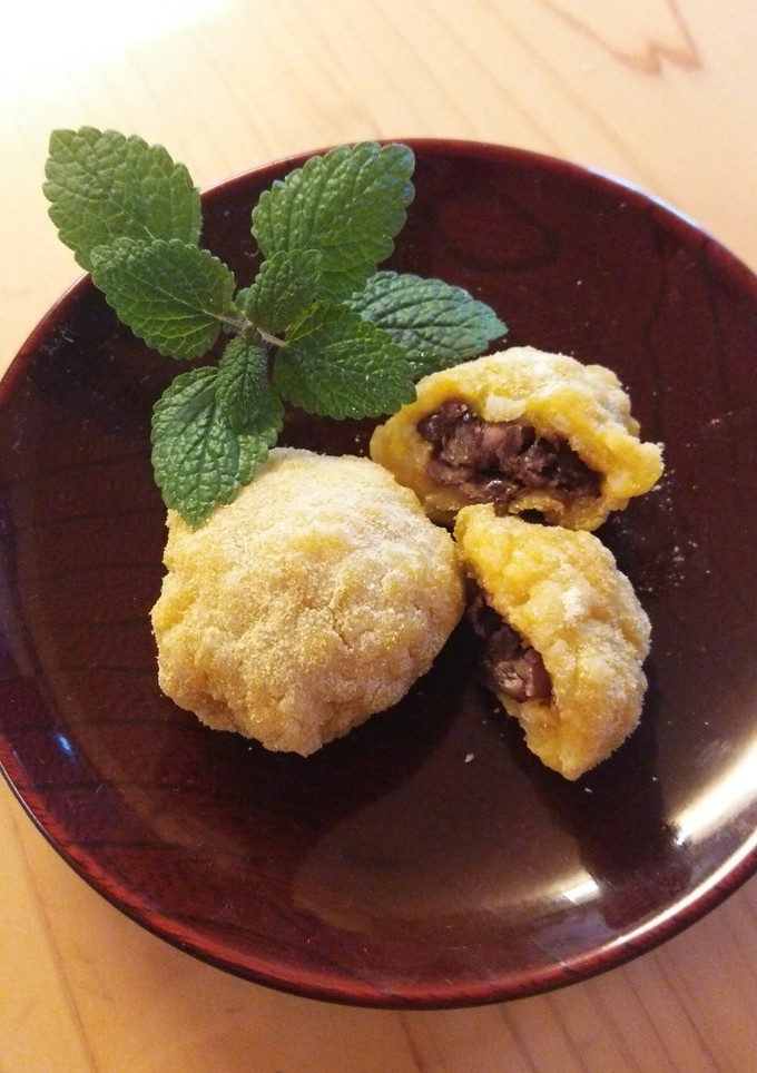 残りご飯とかぼちゃで素朴なおやつ♪-レシピのメイン写真