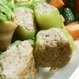お弁当にも♡レンジで簡単ピーマンの肉詰め