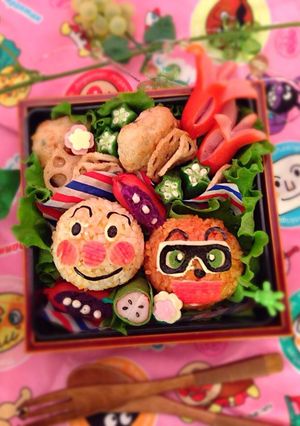 ７０番、おんぱくキャラ弁教室-レシピのメイン写真