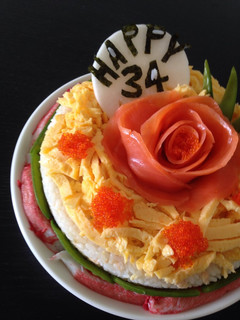 お誕生日にお寿司ケーキ♥︎-レシピのメイン写真