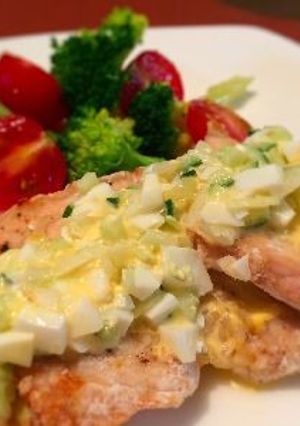 カリカリチキンのタルタルソースがけ-レシピのメイン写真