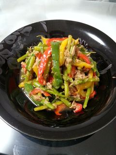 ツナとカラフル野菜の甘辛炒め☆-レシピのメイン写真