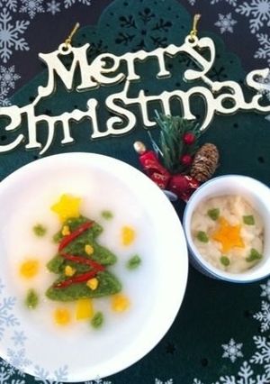 赤ちゃんにもクリスマス！離乳食-レシピのメイン写真