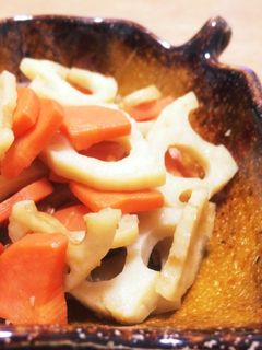 *れんこんとにんじんのきんぴら*-レシピのメイン写真