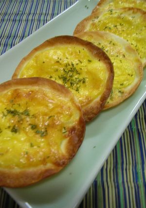 餃子ピザ☆明太たまごマヨチーズ味-レシピのメイン写真