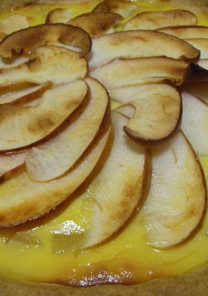 林檎の焼きカスタードタルト-レシピのメイン写真