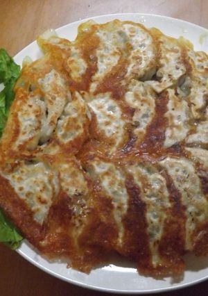 簡単♡カリカリチーズの羽根餃子-レシピのメイン写真