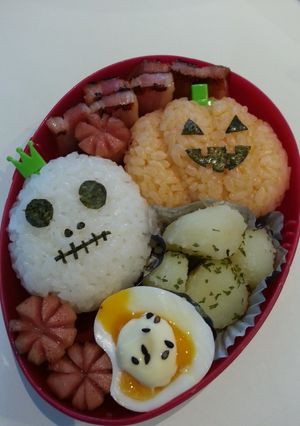 キャラ弁☆ハロウィン③-レシピのメイン写真