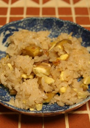 醤油味の栗ごはん-レシピのメイン写真