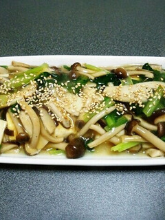 豆腐ステーキ きのこと小松菜の餡かけ-レシピのメイン写真