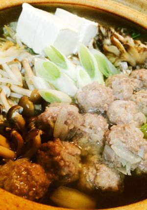 生姜でぽかぽか♪肉団子のおなべ-レシピのメイン写真
